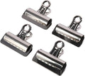 4PCS Bulldog Clip, 75mm/3Inch Alloy Binder Paper Clip by Unknown