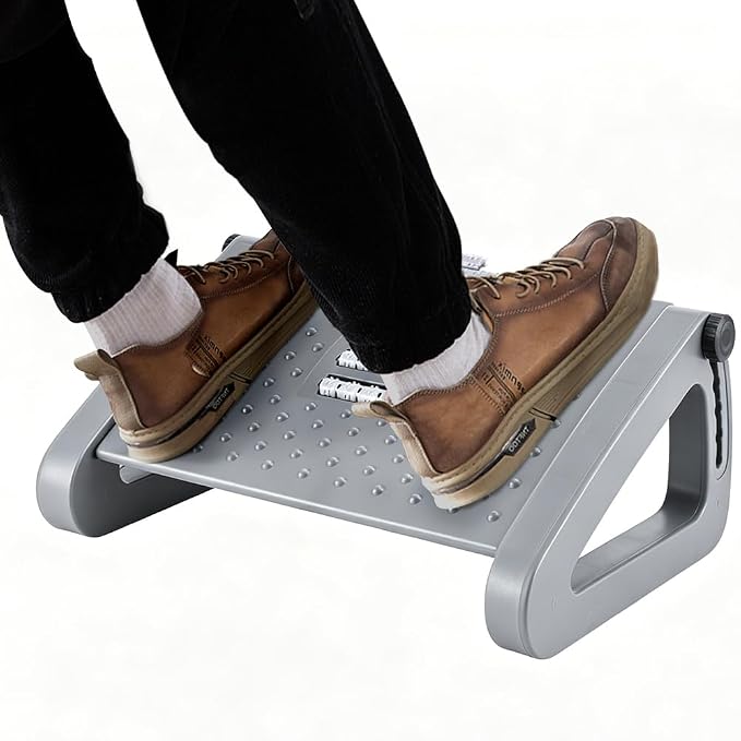 CasaZenith Foot Rest, Six Heights Adjustable Foot Rest by CasaZenith