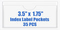 Origin-Joy 35 PCS Self Adhesive Index Card Pockets by Origin-Joy