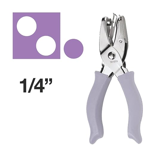 Fiskars 23527097J Circle Hand Punch, 1/4 Inch - Image 2