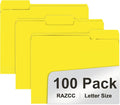 RAZCC File Folders, 1/3 Cut, Letter Size by RAZCC