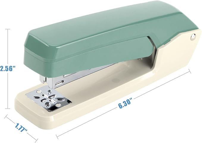 Deli/EZWORK Swing-Arm Swivel Stapler, 25 Sheets Capacity, 360 Degree Rotate - Image 6