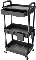 3 Tier Rolling Utility Cart by Unknown