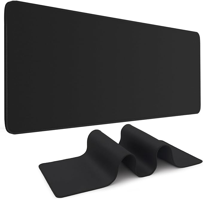 DIGSOM Gaming Mouse Pad Black Keyboard Pad 31.5 x 11.8in | XL Mouse mat by DIGSOM
