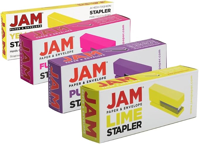 JAM PAPER Modern Desk Stapler - Image 3