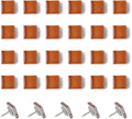 24pcs Decorative Cute Push Pins Glass Pushpins Thumbtacks Thumb Tacks by Aoxsie