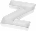 Coffeezone Porcelain Letter Shape Nuts Candy Dish & Plates by Coffeezone