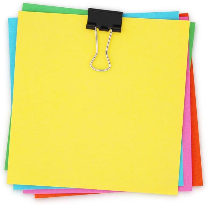 Coideal Mini Binder Clips Black, 0.6 Inch Micro Metal Binder Bull Clips - Image 7