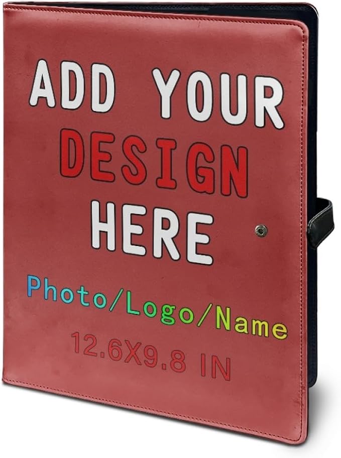 Professional Padfolio with Clipboard, Business Resume Portfolio Folder - Image 5