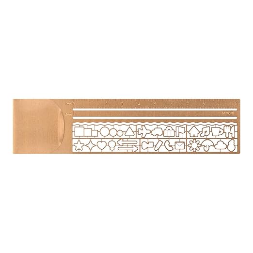 DESIGNPHIL 42290006 Midori, Clip Ruler, Copper A - Image 2
