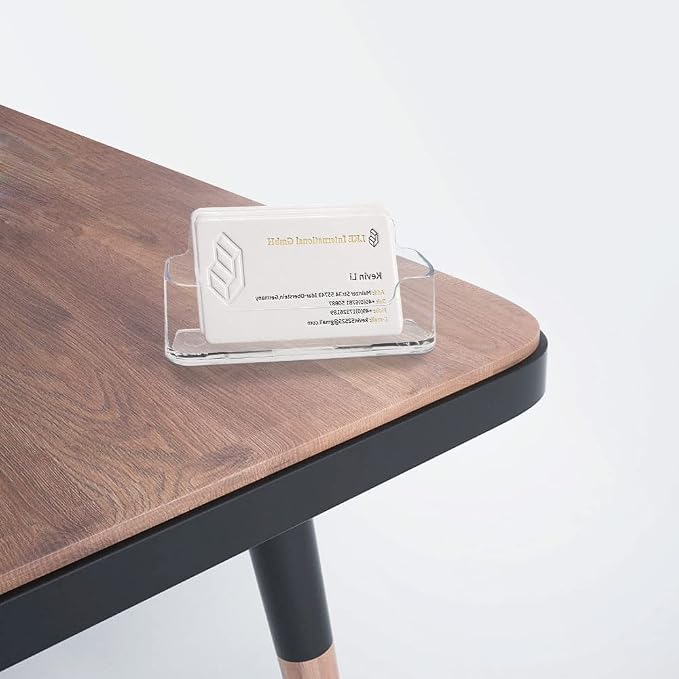 HSYMQ Acrylic Business Card Holder - Image 2