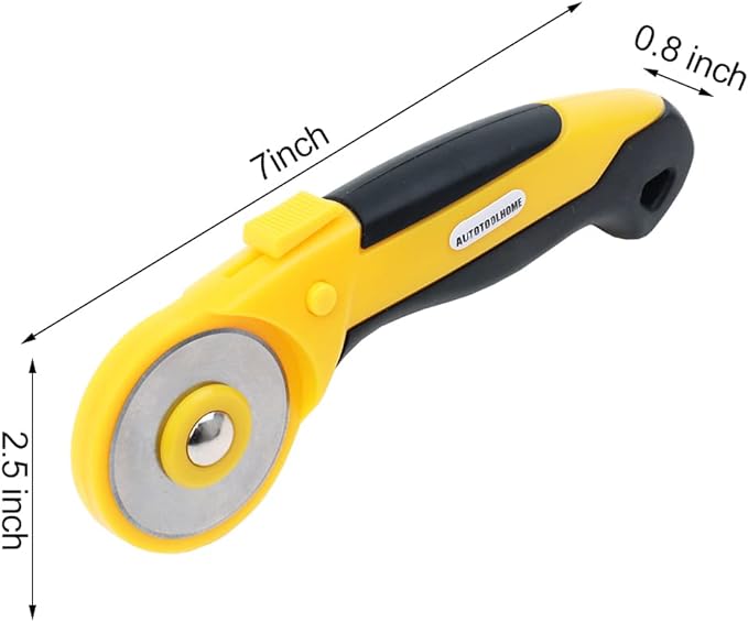 45mm Rotary Cutter Automatic Fabric Cutter Quick Change Blades - Image 4