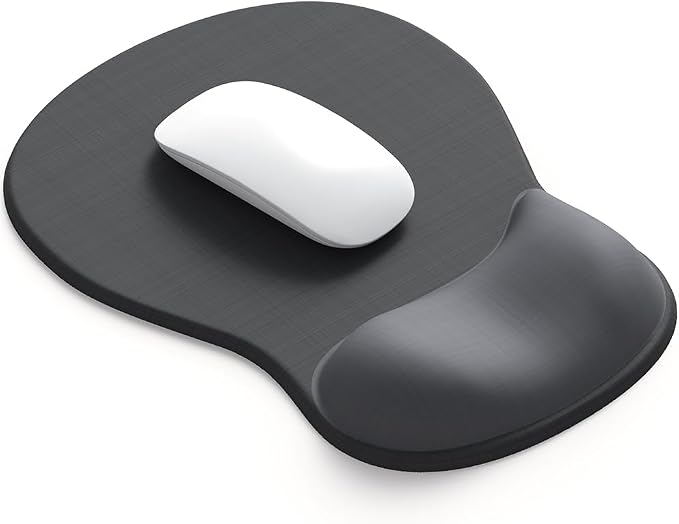ErgoComfort Gel Wrist Rest Mouse Pad-Ergonomic Office Mousepad by DEMONCHEST