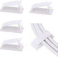 SOULWIT® 50 x Self-Adhesive Cable Management Clips by SOULWIT