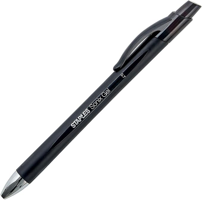Staples Retractable Gel Pens, Medium Point 0.7mm, 36 Pack – Sonix - Image 4