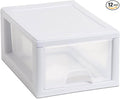 Sterilite 12-Pack 6 Quart Stacking Drawer, Accessories, Craft Supplies by Sterilite