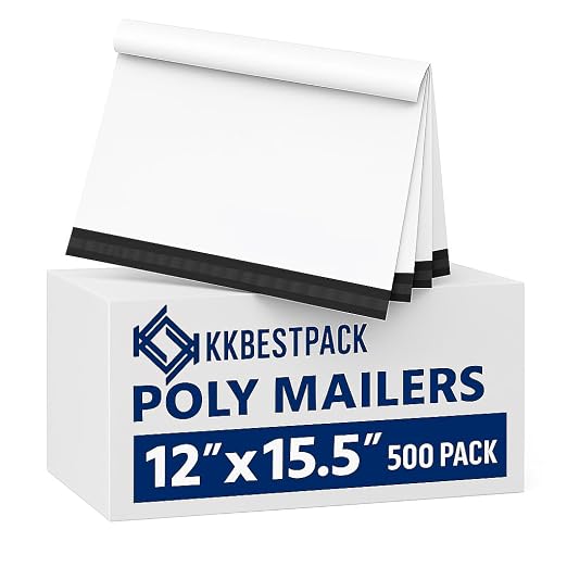 KKBESTPACK Poly Mailers Shipping Envelope Self Sealing Bags by KKBESTPACK