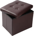 ALASDO Storage Ottoman Footrest Stool Small Ottoman by ALASDO