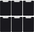 Plastic Clipboards, 6 Packs A4 Clipboard Folder, Paper Clips, | Nursing by Yepphetco
