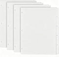 Binder Dividers for 3 Ring Binder, 1/5 Cut Tabs, Letter Size, Blank Write On by COIDEA
