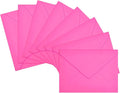 50 Pack A7 Envelopes, Rose Greeting Card Envelopes Self Seal, 5.24 x 7.24 in by LIKAJON