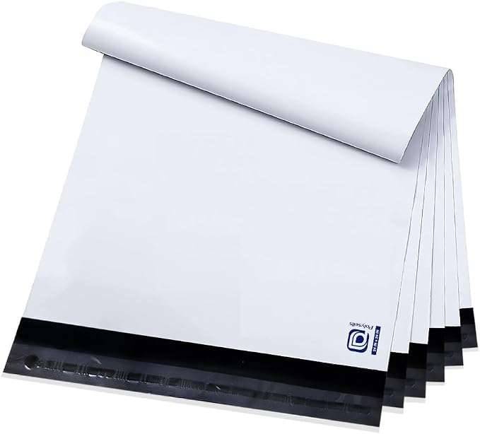 POLYSELLS 25 pcs 24x24 Inches White Poly Mailers Shipping Envelopes, Strong by POLYSELLS