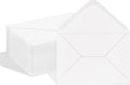 A7 Envelopes 200 Pack White Envelopes 5x7 V Flap, Suitable by Ouzoustate