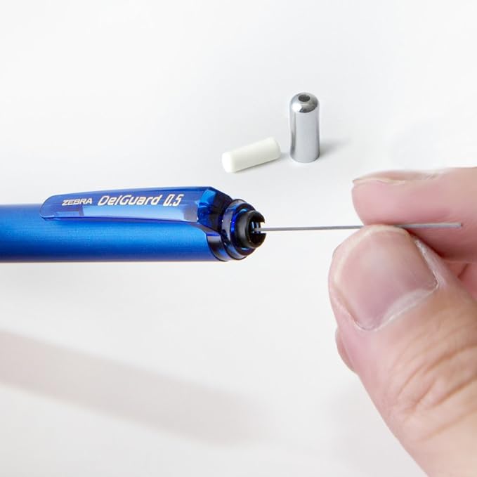 Zebra Pen DelGuard Mechanical Pencil 0.5mm, Resists Lead Breaking, Double - Image 4