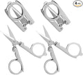 Folding Scissors, Portable for Travel by SUMAJU