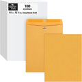 Quality Park 9-1/2" x 12-1/2" Clasp Envelopes, Gummed Flap by Quality+Park