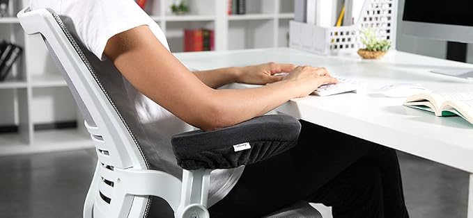 Aloudy Arm Rest Pillow, 2021 NEW Size 11” Office Chair Armrest Cover Pads - Image 8