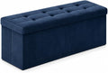 ALASDO 43 Inch Folding Storage Ottoman Bench by ALASDO