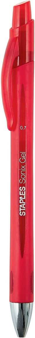 STAPLES Retractable Gel Pens, Medium Point 0.7mm, 36 Pack – Sonix by Staples