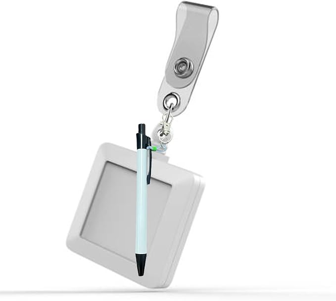 10 PCS Pen Holder Clip, Pen Converter, Pen Clip, Pen Holder Badge Reel Clips - Image 7