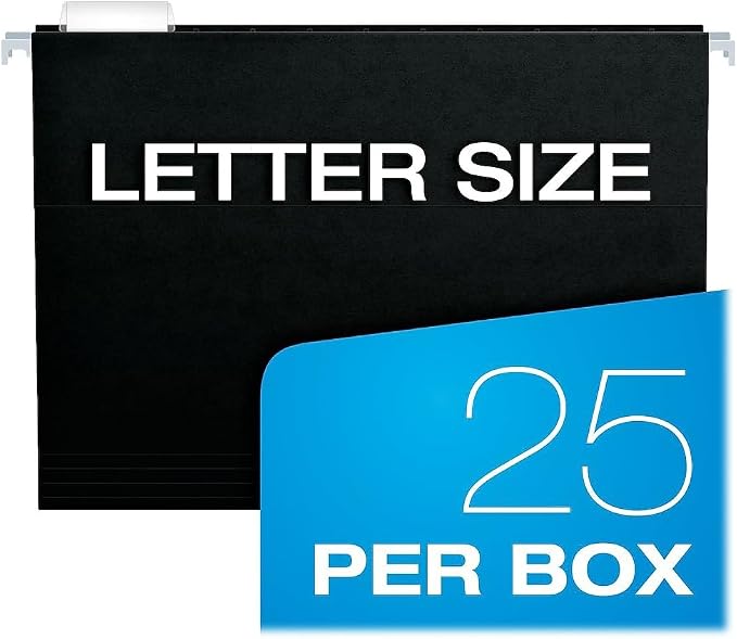Pendaflex Recycled Hanging Folders, Letter Size, 1/5 Cut - Image 2