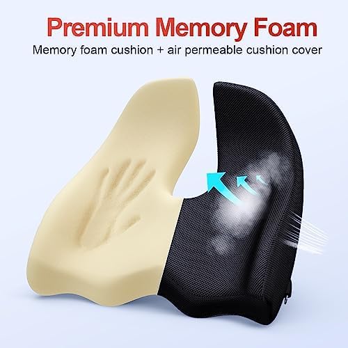 Benazcap Seat Cushion Office Chair Cushions Butt Pillow - Image 4