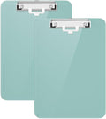Hongri Plastic Clipboard with Pen Holder, Nurses and Women, Low Profile Clip by Hongri