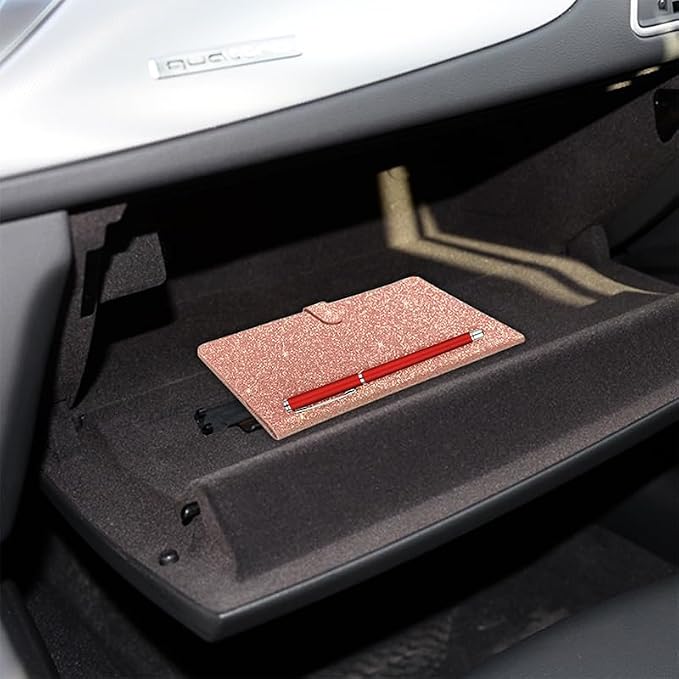TILDOSAC 2 Ppack Leather Car Registration and Insurance Card Holder, Car - Image 6