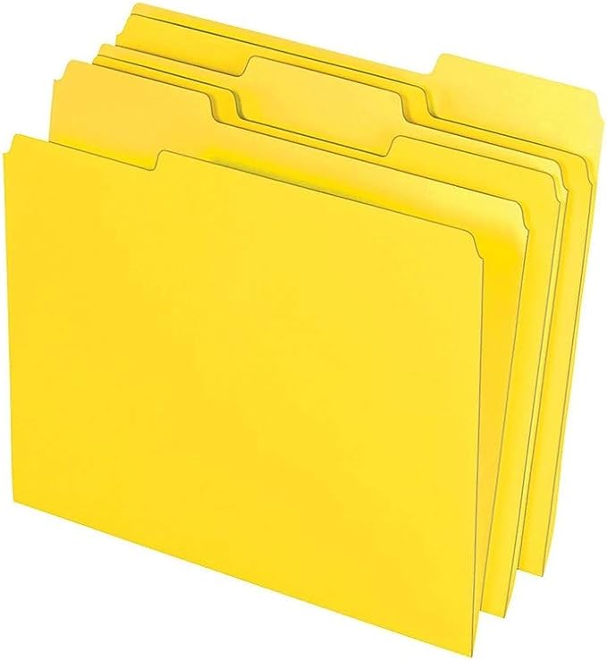 Staples Reinforced File Folders, Letter Size, 1/3‑Cut Tabs, Heavy‑Duty - Image 5