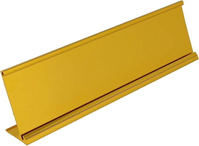 ExcelMark 2"x 8"Aluminum Name Plate Holder - Image 4