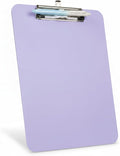 Purple Clipboard with Pen Holder, Standard A4 Letter Size, Nursing Clip Boards by TFDLCGzm