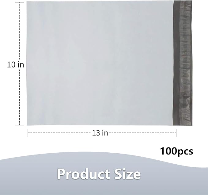 9527 Product Poly Mailers Envelopes Shipping Bags Self Sealing, 100 Bags - Image 2