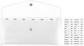 NatSumeBasics 6-Tab Clear Cash Envelope Stuffing Wallet by NatSumeBasics