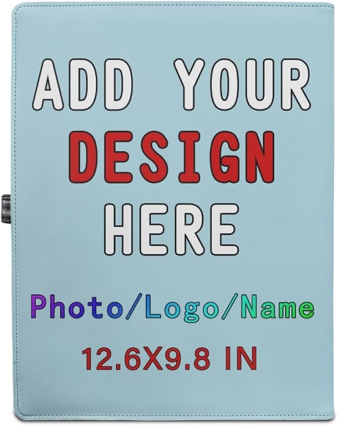 Personalized Padfolio with Logo Photo Name, Custom Business Portfolio Folder - Image 2