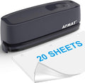 AFMAT Electric 3 Hole Punch, 20-Sheet 3 Hole Puncher by AFMAT