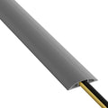 D-Line Cable Protector, 1/2 in H, 6 ft L, 2-3/8 in W, 1 Channel by D-LineUSAinc