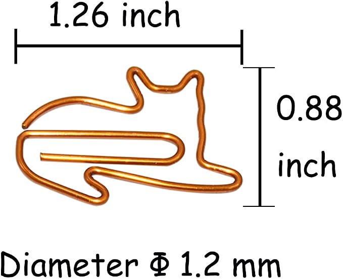 Cat Paper Clips Small Office Supplies Gifts - Image 4