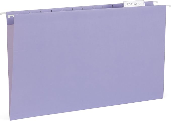 25 Blue Summit Supplies Legal Size Hanging File Folders - Image 6