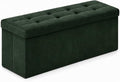 ALASDO 43 Inch Folding Storage Ottoman Bench by ALASDO