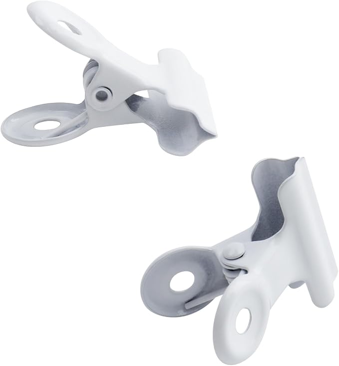 Xiaoyztan 20 Pcs Small Binder Clips, 20 mm Bulldog Paper Clips Binder Bull Clip - Image 4